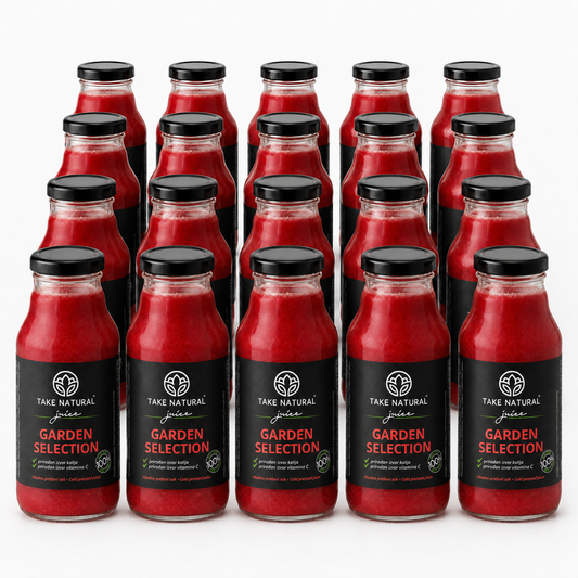 TAKE NATURAL – GARDEN SELECTION cold-pressed juice – 20 × 330 ml pack