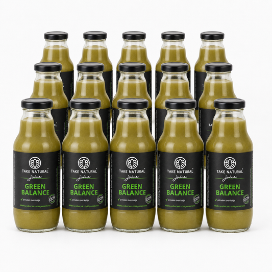 TAKE NATURAL – GREEN BALANCE hladno prešani sok – paket 20 × 330 ml