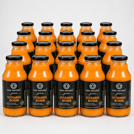 TAKE NATURAL – VITAMIN BOMB cold-pressed juice – 20 × 330 ml pack